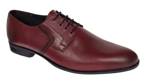 Pantofi barbati eleganti din piele naturala - Model Bordeaux Marimea 41 - Img 3