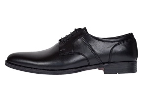 Pantofi barbati eleganti din piele naturala Negru - GKR80N - Img 7