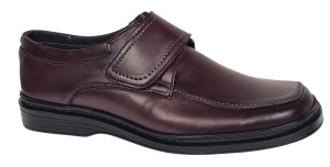Pantofi barbati model casual piele naturala Visiniu GKR09VIS - Img 6