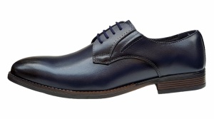 Pantofi barbati office, eleganti din piele naturala, Bleumarin, TEST59BL - Img 2