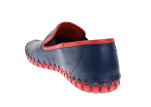 Pantofi barbati, sport, casual din piele naturala - Made in Romania - 593BLR - Img 4
