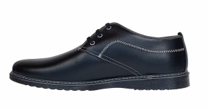 Pantofi barbati sport casual din piele naturala Ten Negru TENSN - Img 3