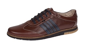 Pantofi barbati sport din piele naturala Maro - GKR92M - Img 8