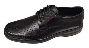 Pantofi casual barbati din piele naturala cu perforatii marimi 39 - 47 Ciucaleti - Img 6