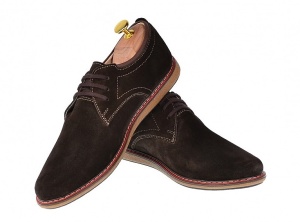 Pantofi casual barbati din piele naturala intoarsa Maro 881MVEL - Img 3