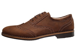 Pantofi casual barbati din piele naturala intoarsa Maro - GKR108MVEL - Img 2