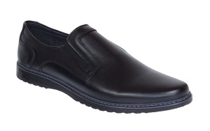 Pantofi casual barbati din piele naturala - Model Negru GKR 331ELN - Img 3