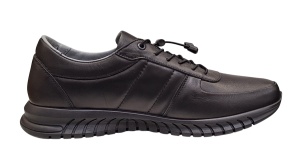 Pantofi casual barbati piele naturala VIK 317 Negru - Img 7