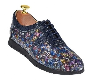 Pantofi dama casual de toamna, din piele naturala - P500COLORBLSP