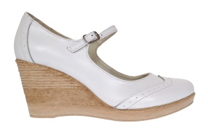Pantofi dama casual din piele naturala Alb Box - P104ABOX - Img 4