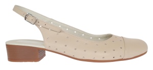 Pantofi dama casual din piele naturala Bej Box - NA252BP - Img 6