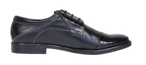 Pantofi dama casual din piele naturala cu varf lacuit P10L2N - Img 2