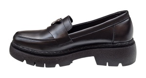 Pantofi dama casual din piele naturala - Model Sweet Black Bee - Img 6