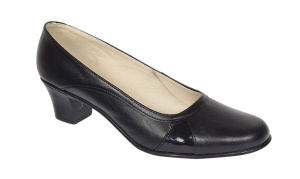 Pantofi dama casual din piele naturala Negru Box - STD34N - Img 7