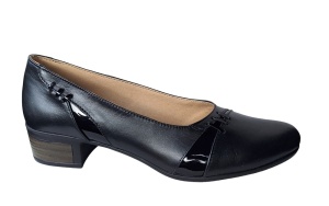 Pantofi dama comozi si eleganti din piele naturala Negru - MVS76N - Img 2