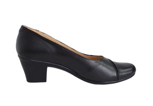 Pantofi dama comozi si eleganti din piele naturala Negru - MVSP26AN - Img 5