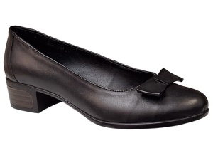Pantofi dama din piele naturala box cu funda STD21NBOX - Img 8