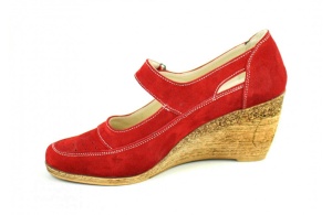 Pantofi dama din piele naturala, foarte comozi - P9154RVEL - Img 2