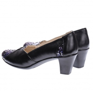 Pantofi dama eleganti, piele naturala, Made in Romania, P34XN - Img 3