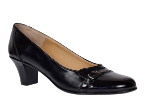 Pantofi dama eleganti piele naturala toc de 5cm P7201N - Img 2