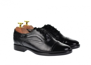 Pantofi dama negri casual din piele naturala box, lac - P29NLAC - Img 3