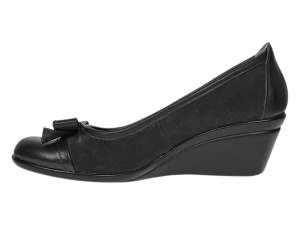 Pantofi dama negri casual din piele naturala intoarsa velur P1761NVEL - Img 4