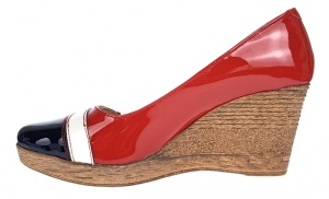 Pantofi dama piele naturala lacuita platforma 7 cm – Stil si confort PTEABLAR - Img 7