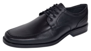 Pantofi eleganti barbati din piele naturala cu siret GKR215S - Img 5