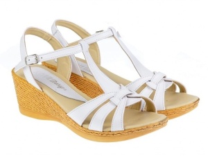 Sandale dama din piele naturala cu platforme - S51TP2 - Img 3