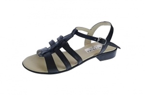 Sandale dama din piele naturala - Model Cora Negru S2NBOX - Img 10