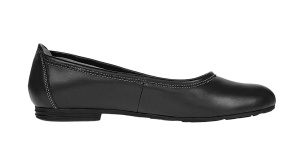 Balerini dama casual, din piele naturala negru - FLO3NBOX - Img 9