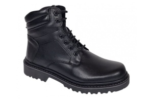 Bocanci barbati Sport din piele naturala model Bleumarin Imblanit GKR5KBLUE - Img 3