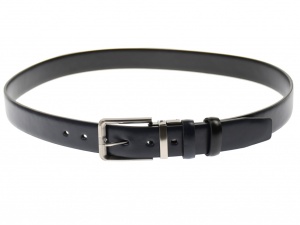 Curea barbati eleganta, din piele naturala ,bluemarin 3.5 cm - DR1210NBLM - Img 3