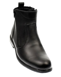 Ghete barbati casual din piele naturala cu fermoar imblanite - GB44N Marimea 41 - Img 4