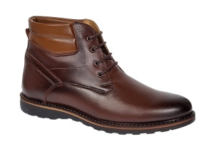 Ghete barbati casual din piele naturala imblanite model Maro GSCORSAM