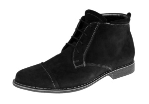 Ghete barbati din piele naturala intoarsa (imblanite) YURI G03NVEL - Img 9