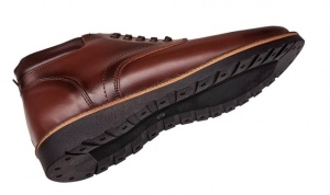 Ghete casual barbati model iarna din piele naturala (imblanite) GB102M - Img 5