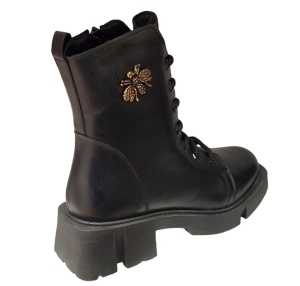 Ghete dama casual din piele naturala Katerina SCV971N - Img 5