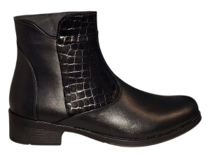 Ghete dama caual din piele naturala Imblanite BVS23NCR - Img 3