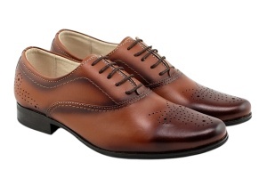 Marimea 41 Pantofi barbati office eleganti din piele naturala L887MD - Img 5