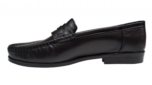Mocasini barbati casual din piele naturala - Model Negru GKR13N - Img 3