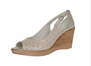 Oferta 39 Sandale dama crem din piele naturala - LNA177CREM - Img 4