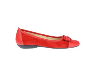 OFERTA marimea 36 - Balerini dama casual din piele naturala in combinatie cu piele intoarsa - Made in Romania LZENARR - Img 5