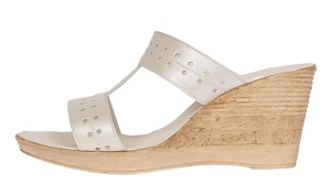 Oferta marimea 36 Papuci dama din piele naturala cu platforme de 7cm LPAP88BEJ - Img 6