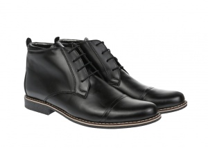 OFERTA MARIMEA 40 Ghete barbati, elegante din piele naturala , made in Romania - LG03NBOX - Img 2