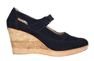 OFERTA marimea 40 -Pantofi dama din piele naturala velur, negri, foarte comozi - LP9154NVEL2 - Img 2