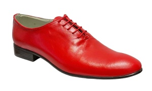 Oferta marimea 44 Pantofi barbati eleganti din piele naturala Enzo Class Rosu