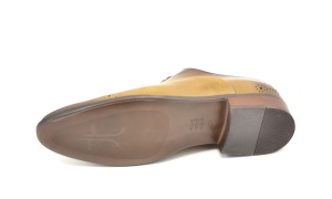 OFERTA MARIMEA 44 - Pantofi barbati eleganti din piele naturala, NISIP - 245MD - Img 8