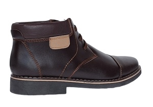 Oferta marinea 40 Ghete barbati casual din piele naturala Maro ALDOM - Img 7
