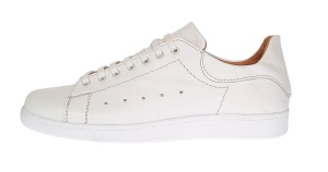 Pantofi barbati casual din piele naturala Alb GKR2023A - Img 4